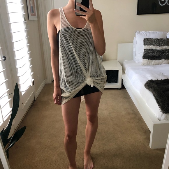 NET MINI DRESS - Picture 2 of 3